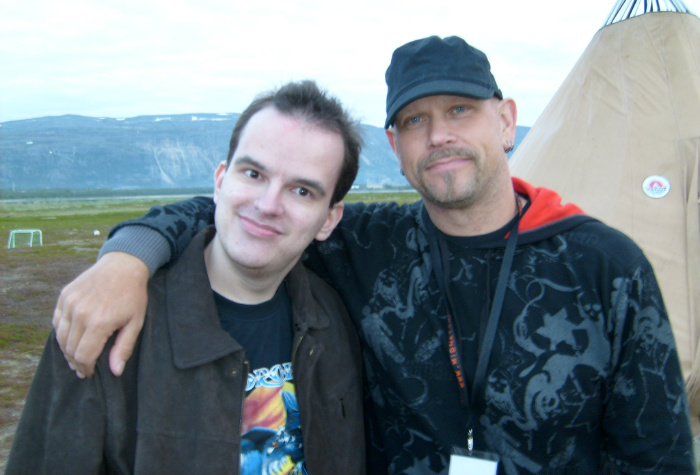 Stein-Vidar and Ian Haugland in Lakselv 2008